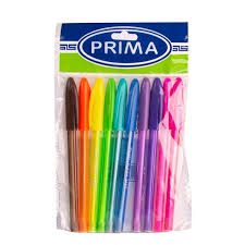 اقلام جاف بريما 10 لون